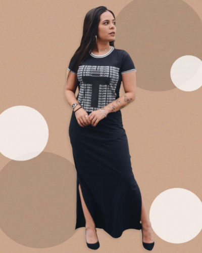 Vestido Longo - Hoje Livre Eu Sou
