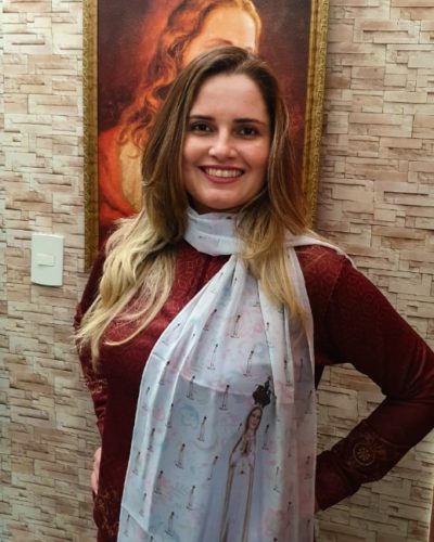 Echarpe Nossa Senhora de Fátima