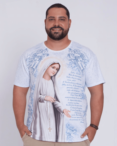 Camisa Plus Size - Nossa Senhora de Fátima