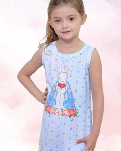 Camisola Infantil Nossa Senhora Aparecida
