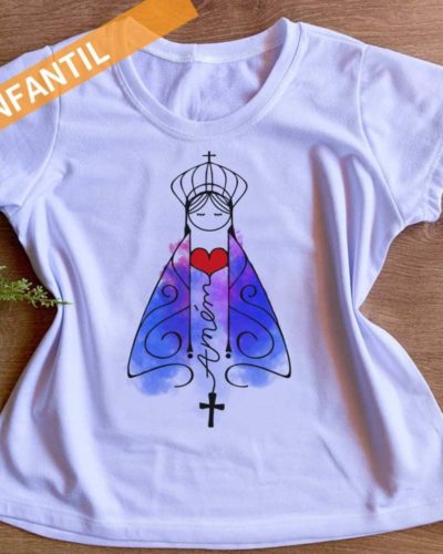 T-Shirt Nossa Senhora Aparecida Infantil