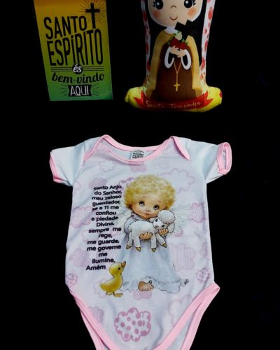 Body Infantil Oração Santo Anjo do Senhor