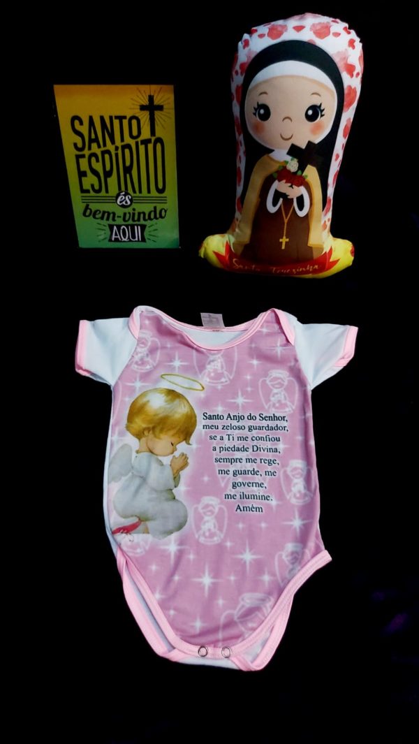 Body Infantil Oração Santo Anjo do Senhor