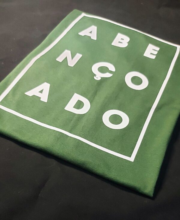 Camiseta Masculina Abençoado - Image 2