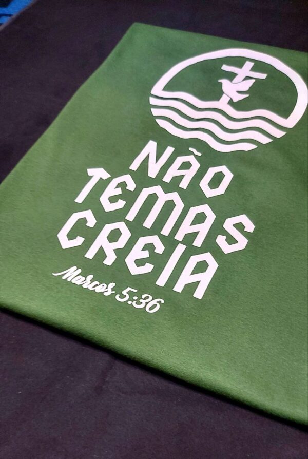 Camiseta Masculina Não Temas Creia - Image 2