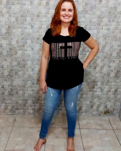 Bata Longa Esse foi Preço com Pedras aplicadas
