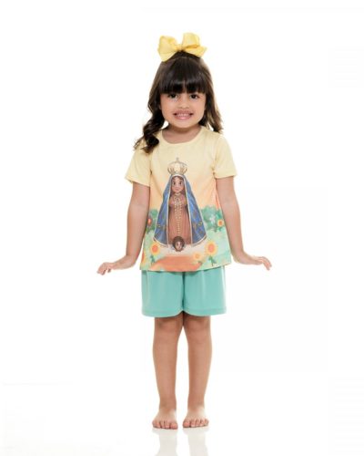 Pijama Infantil Aparecidinha