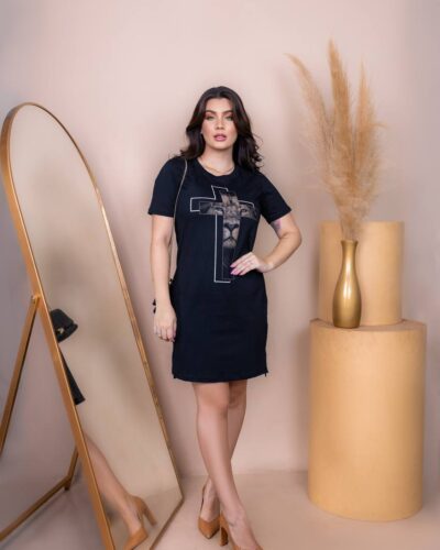 Vestido Cruz Leão