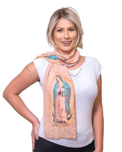 Echarpe Nossa Senhora de Guadalupe