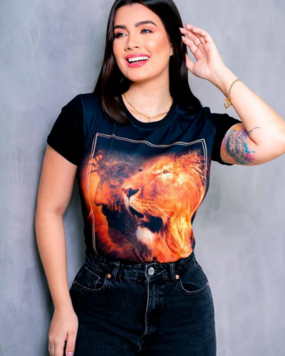 T-shirt Jesus e Leão - Apocalipse