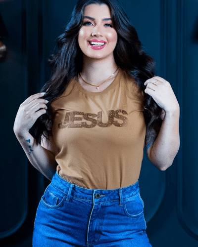 T-shirt Jesus Patch