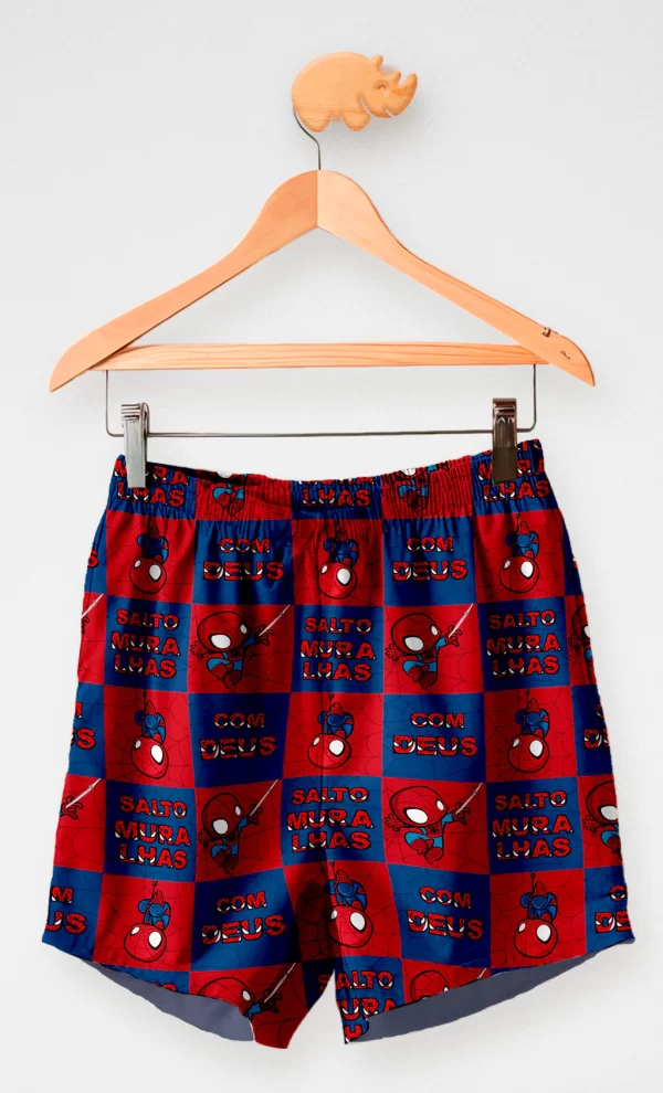 Short Tactel Estampado Saltando Muralhas - Image 2